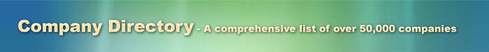 Company Directory - A comprehensive list of over 50,000 companies