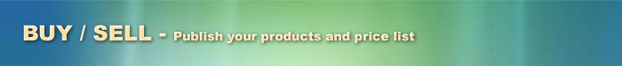 Buy/Sell - Publish your products and price list