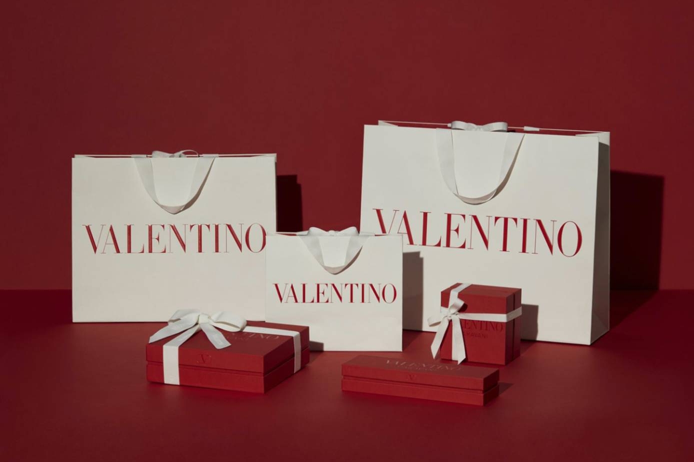 Valentino launches new identity packaging sustainability |