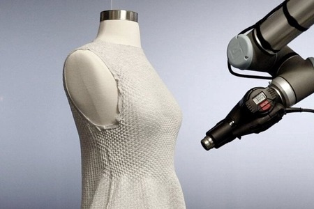 MIT and Ministry of Supply collaborate on sustainable 4D knit dress