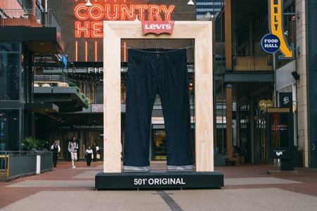 Levi’s celebrates 501 Day with giant jeans display across the U.S.