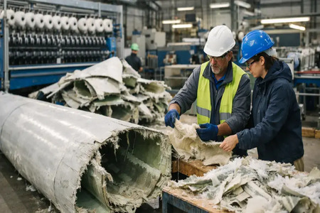 DITF explores converting wind turbine blades into textile fibers